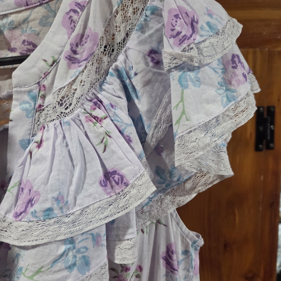 LoveShackFancy Floral Ruffle Dress - Picture 8 of 9
